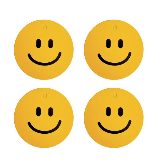 Hawaii Sisters Smiley Face Paper Gift Tags (50 pcs) - Perfect for Parties, Weddings, Holidays & More