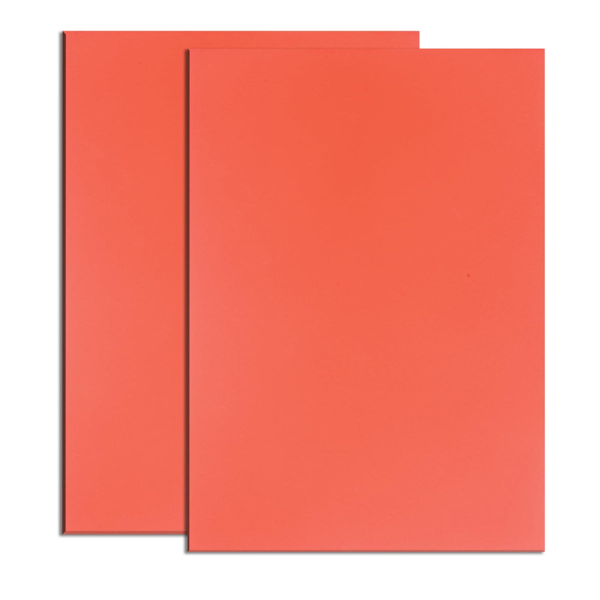 Frddiud Rubber Stamp Sheets for Laser Engraving Machine, 2 PCS A4 Size Engraving Soft Rubber Mats for Laser Cutter to Make Rubber Stamps, Ink Stamp Pads Engraving Tools & Supplies (Orange)