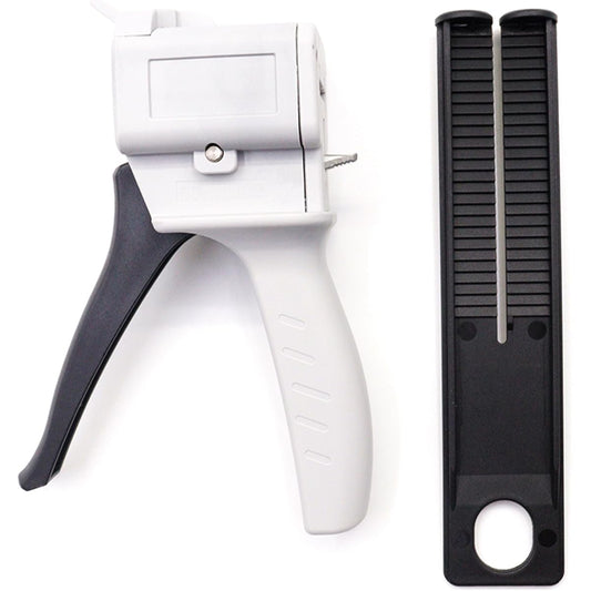 HFYJJHKQ 1:1 glue gun AB epoxy sealant gun 50ml 1:1 manual glue gun AB two-component glue dispensing gun kit