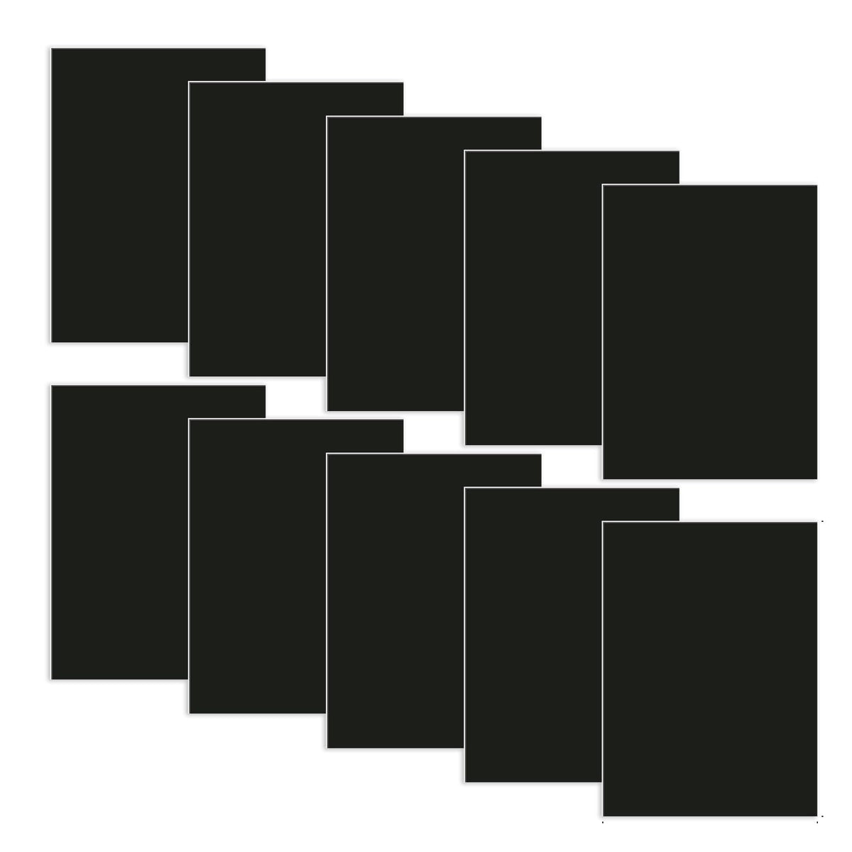 【10-Pack】Briartw 0.9mm Thick Magnetic Storage Cards for Die & Stamp Organization, Multipurpose Fridge Magnets & Writing Board - Ultimate Crafting Storage Solution,Die and Stamp Storage Magnetic Panels
