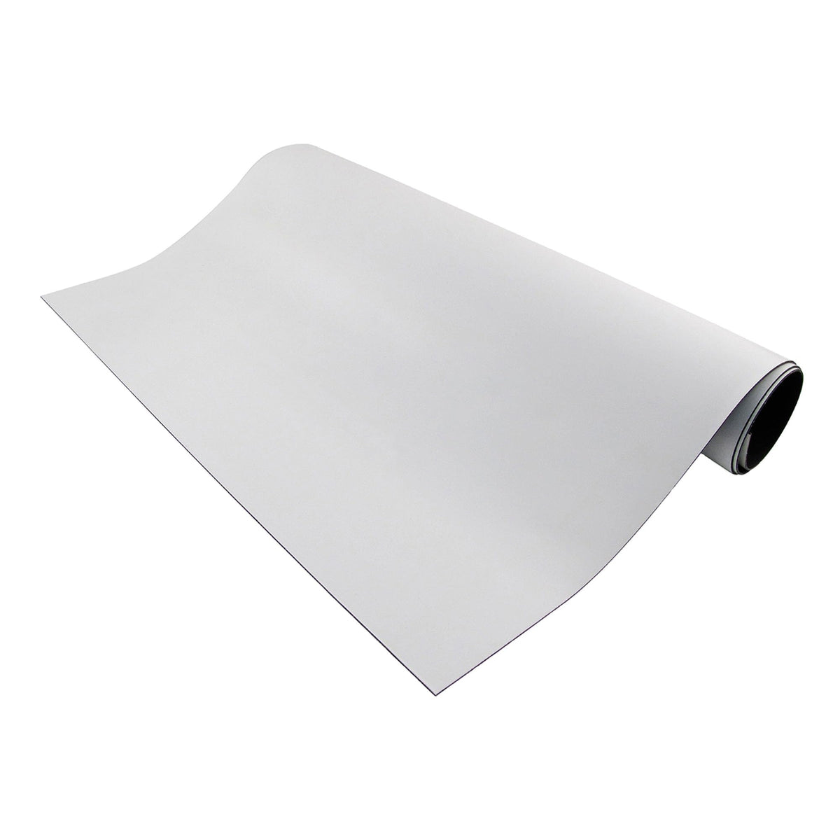Master Magnetics Flexible Magnetic Sheet - Non-Adhesive Magnet - Ideal for Car Signs - Strong DIY Magnets for Fridge, Dry Erase Board, Crafting - 24.5" L x 12" W - White Vinyl Front - 1-Pack