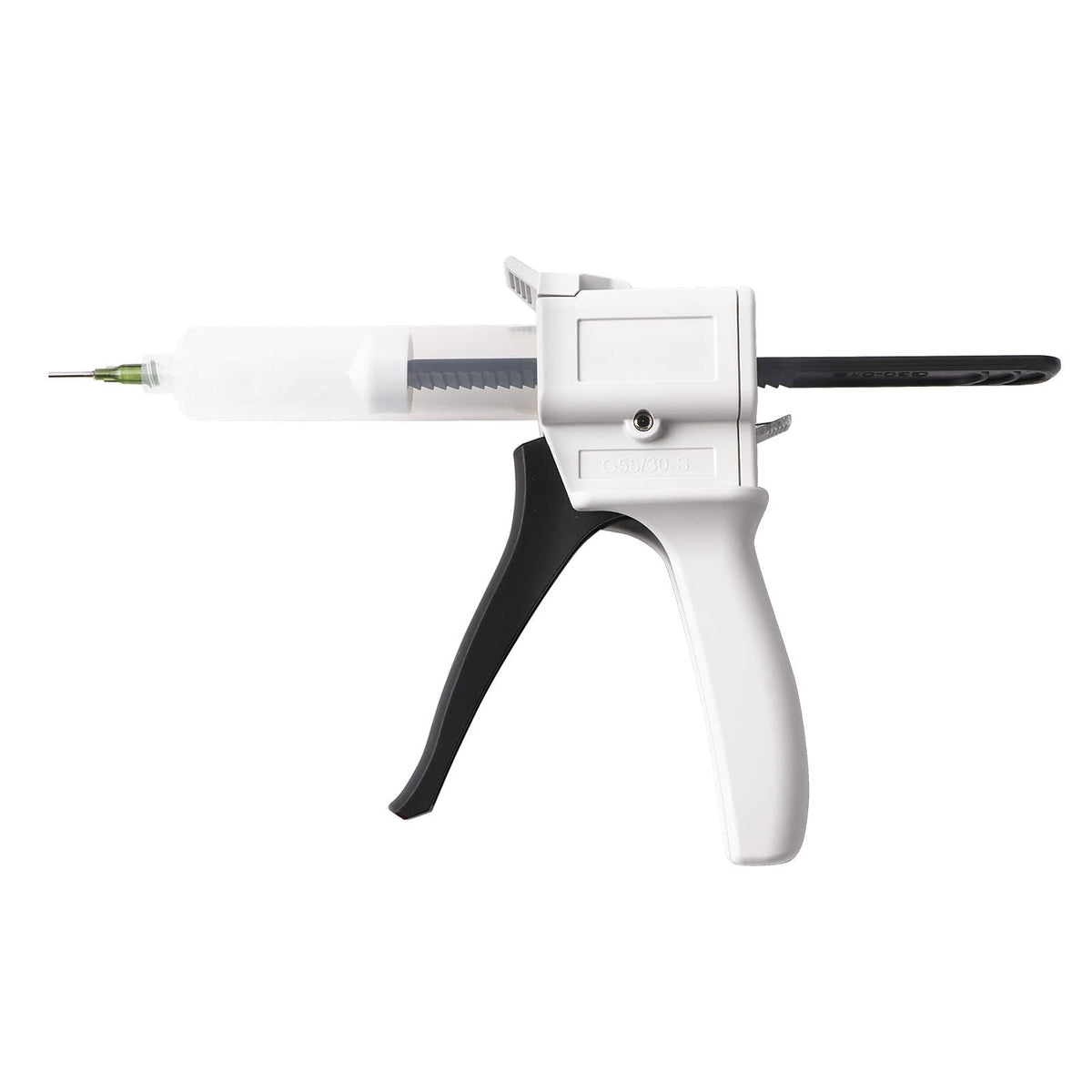Dispenser Glue Gun, 30ml Manual Dispenser Glue Gun Plastic Manual Single Tube Handle Tool for Pressing Squeezing