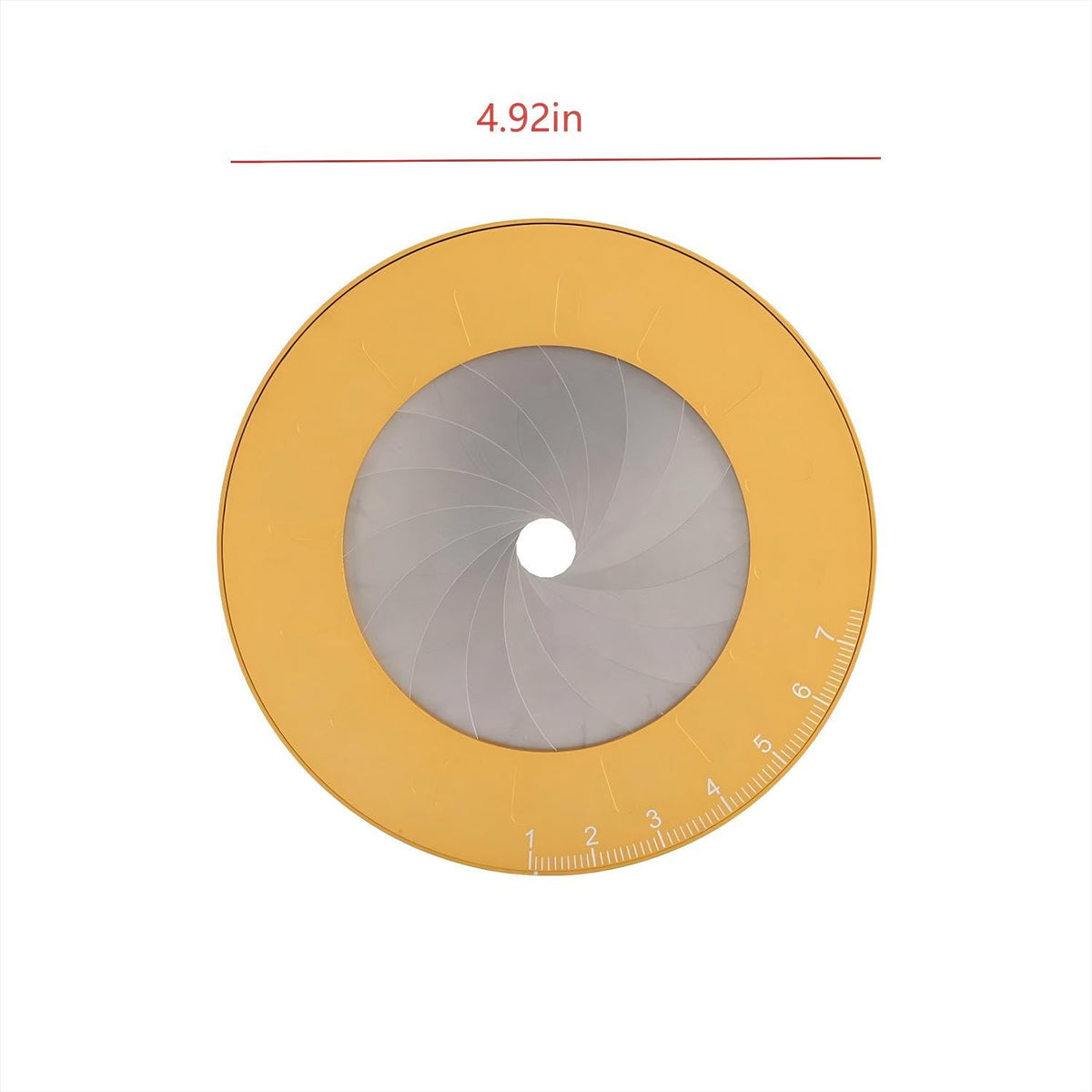 LXFNDZW Adjustable Circle Drawing Tool - Professional Metal Circle Ruler for Drawing Perfect Circles, Geometric Drafting Tool with Precision Scale