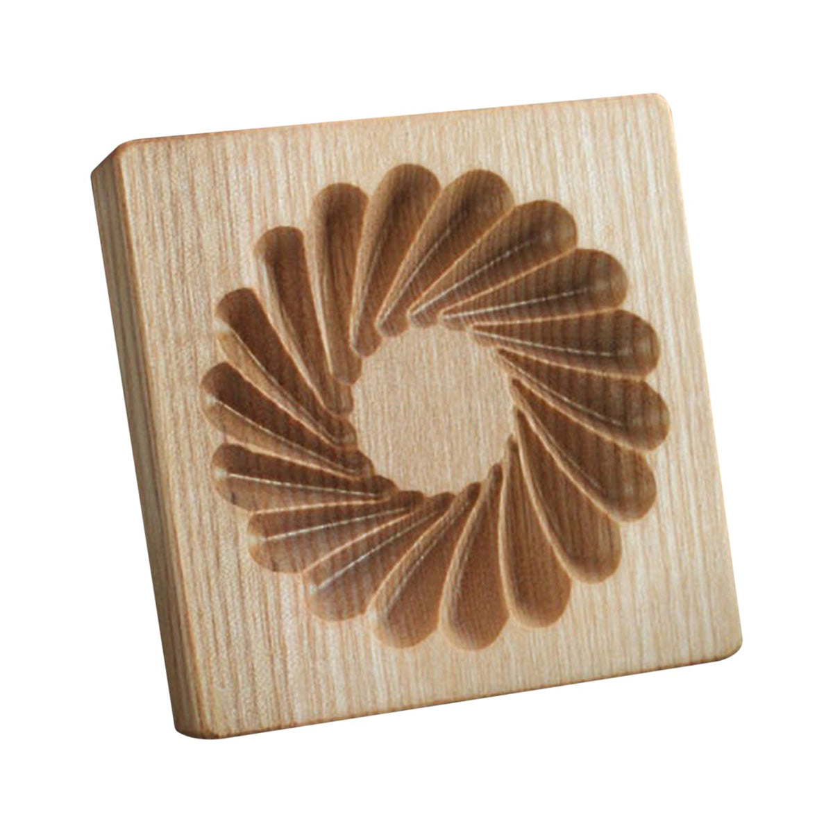 Wooden Cookie Biscuit Mold, 3D Baking Mold, Embossing Craft Decorating Baking Tool, Suitable for Halloween Thanksgiving Christmas Kitchen DIY (Shape E 10 * 10 * 2)