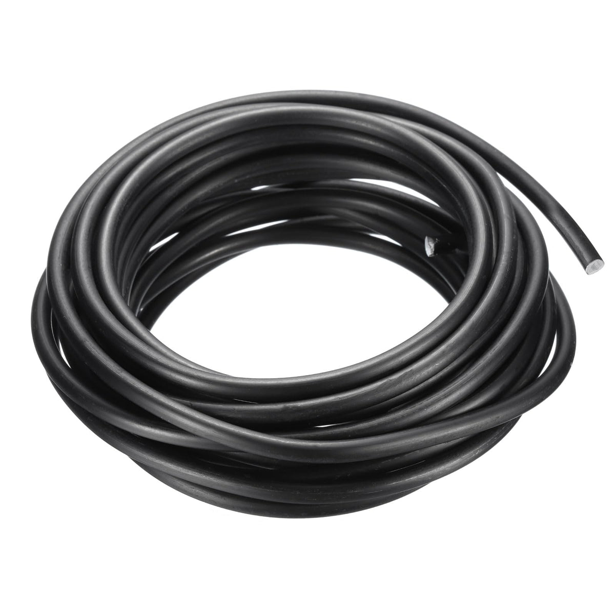 PATIKIL 6mm Bonsai Training Wire, 1 Roll Floral Wire Stems Anodized Aluminum Tree Wire 16.4 Feet Total for Gardening Branch Fixing, Black