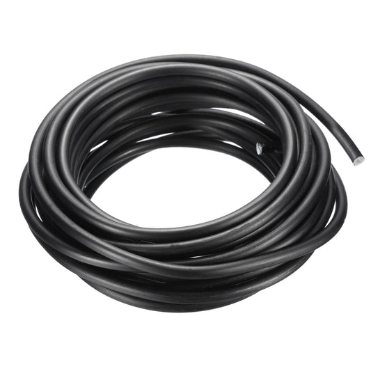PATIKIL 6mm Bonsai Training Wire, 1 Roll Floral Wire Stems Anodized Aluminum Tree Wire 16.4 Feet Total for Gardening Branch Fixing, Black