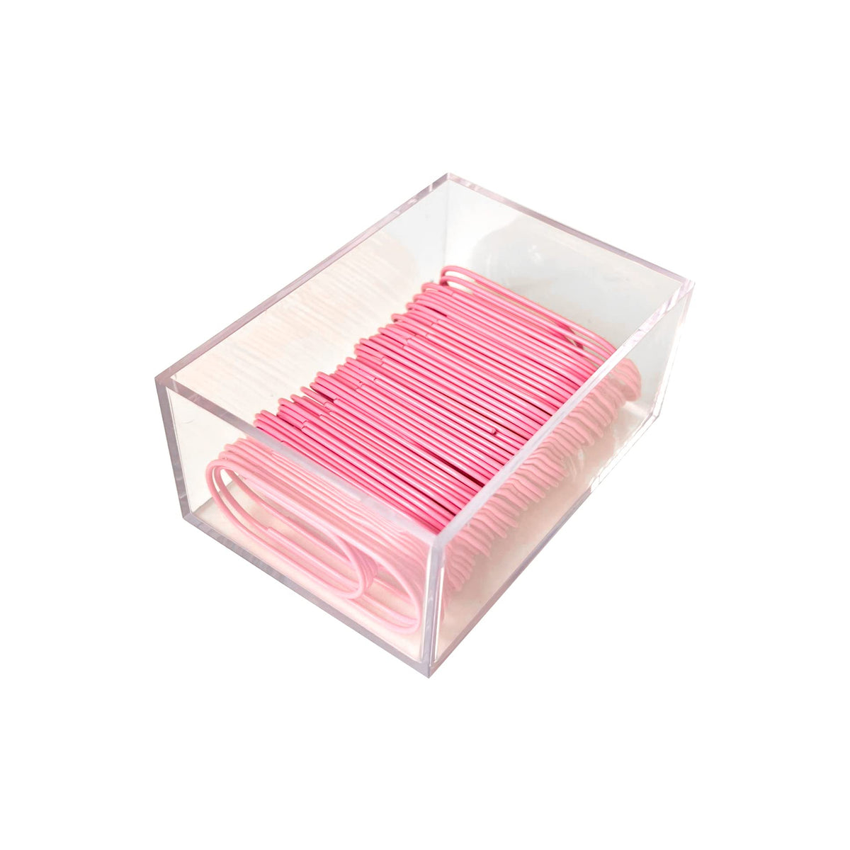 Pink Jumbo Paper Clips, 50pcs 2inch Big PaperClips Durable and Rustproof Coated Large Paper Clips Office Supply Accessories