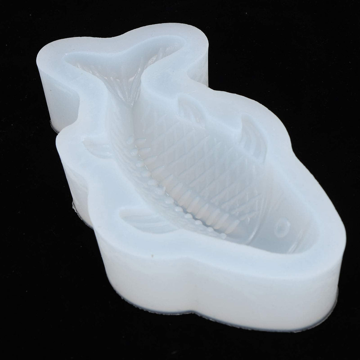 Silicone Koi Fish Mold for Chocolate, Fondant Cake, Ice Cream Making, DIY Baking Tool with Fish Shape Design