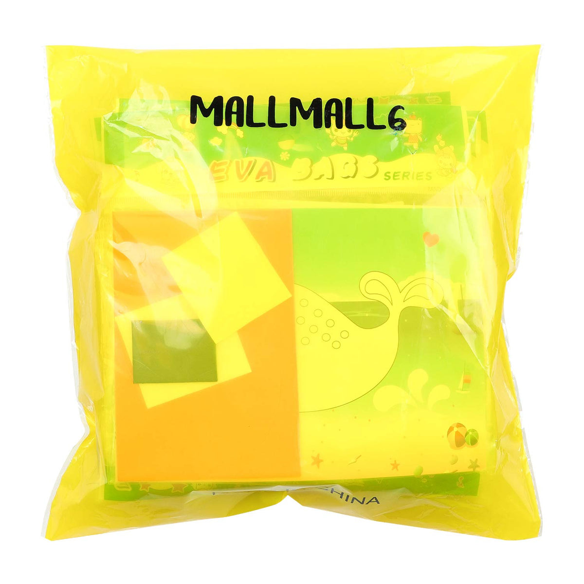 MALLMALL6 20Pcs Mosaic Sticker Art Kits for Kids Toddler Unisex