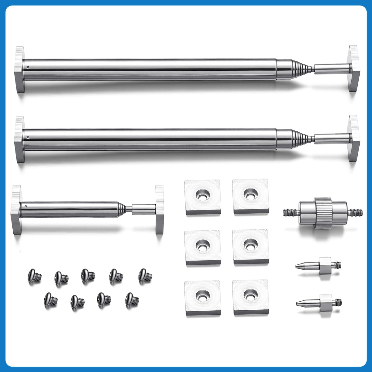 Chapou 3 Pack Extendable Measuring Stick Tool Set Woodworking Measuring Tools Stick for Woodworking Carpentry Hobbies Remodeling Projects