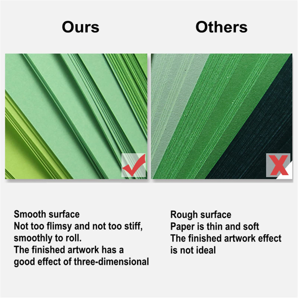 All-in-One Paper Quilling Kit– 1740pcs 3mm/5mm/10mm Quilling Paper Strips with Electric Quilling Pen/Crimper/Comb Board, Complete Set for Beginners to Advanced Users, DIY Crafts & Classroom Teaching