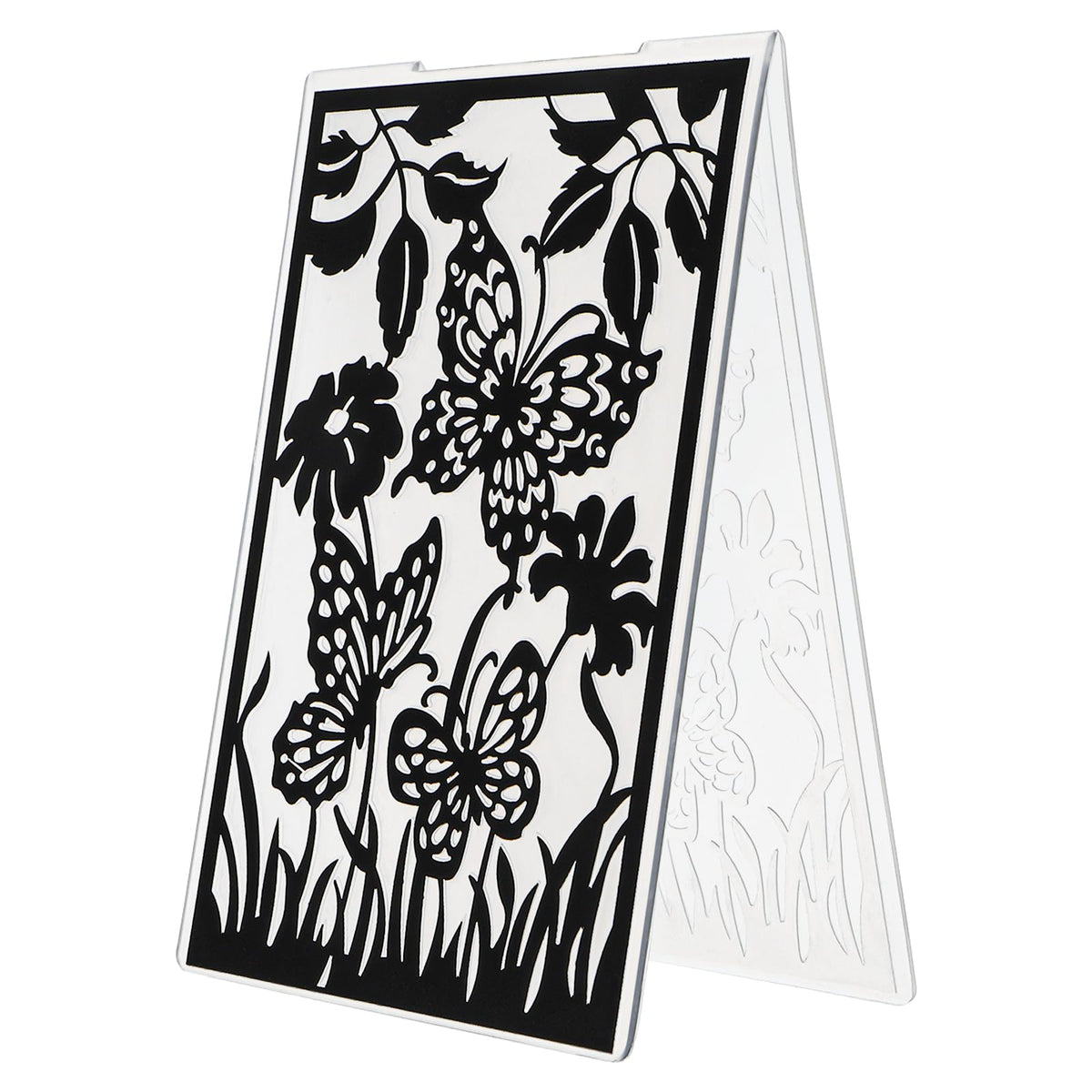 Hedume 16 Pieces Embossing Folders, 5.9" x 4.1" Embossing Machine Template Paper Card Folder, Classic Style Plastic Template Cards for Card Making, DIY Flower Scrapbook, Photo Album, Craft Decoration