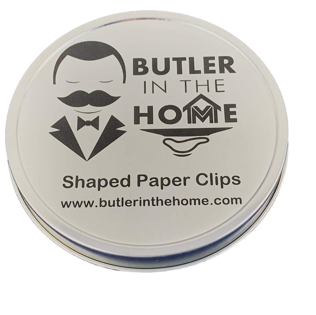 Fox Shaped Paper Clips (100 Count) – Red Decorative Clips for Office, Desk & Collectors – Comes in Tin – Butler in the Home