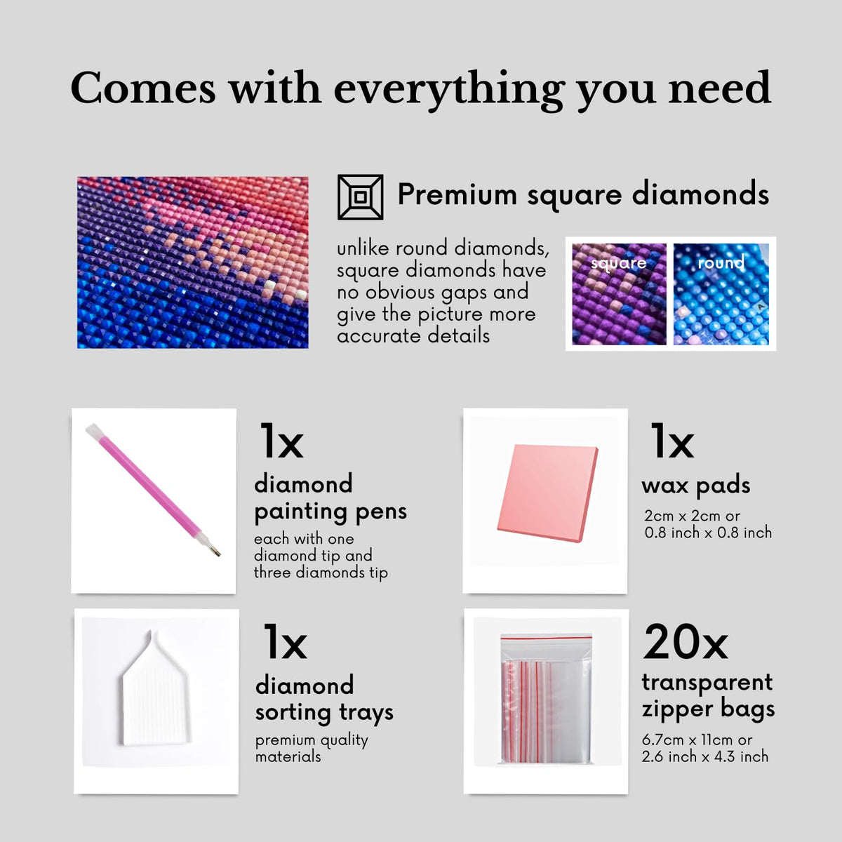 Neopalette Diamond Painting Kits for Adults, Art and Craft, Full Drill Diamond Painting Abstract and Ornaments, DIY 5D Diamond Art Craft (Acadia)