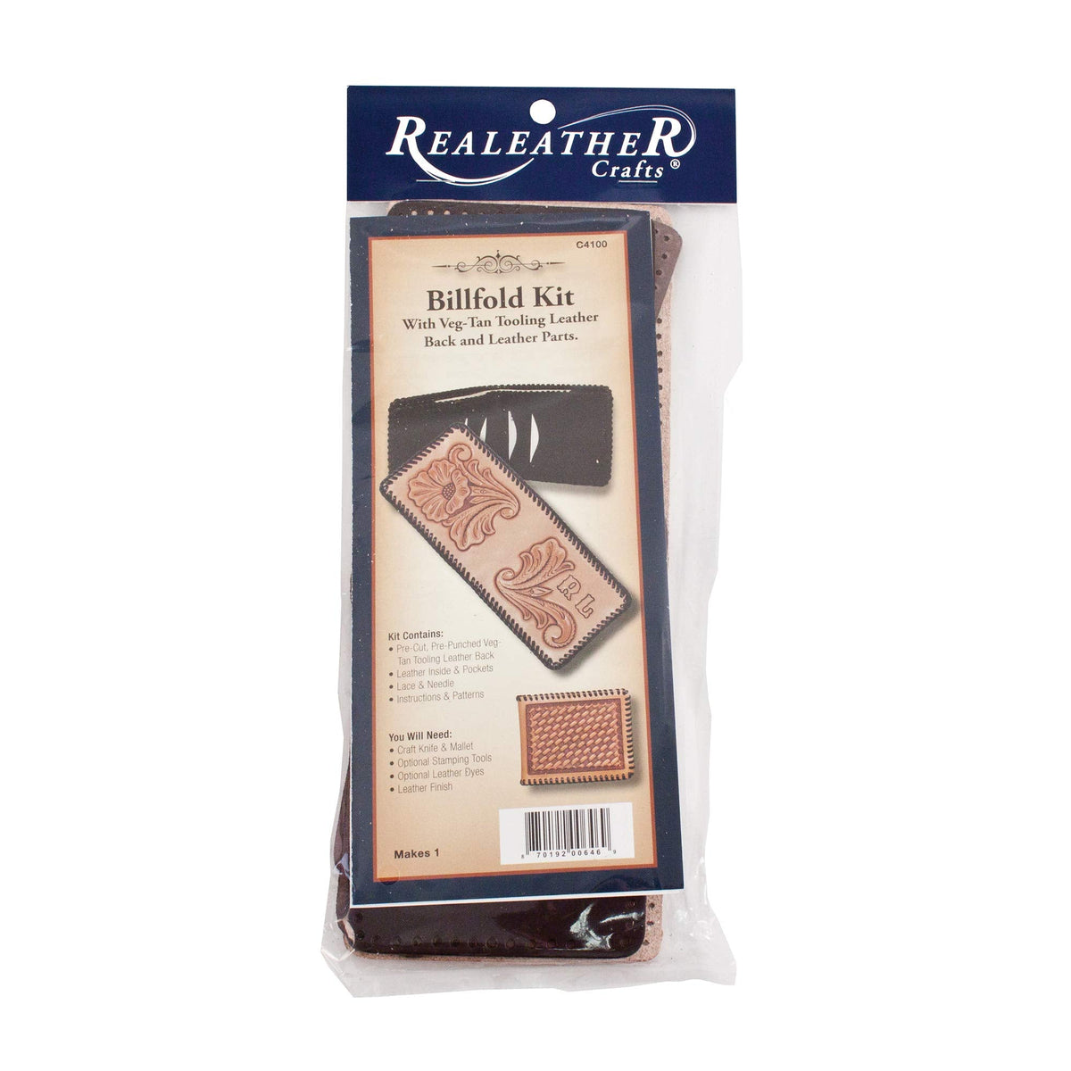 Realeather Basic Billfold Leathercraft Kit