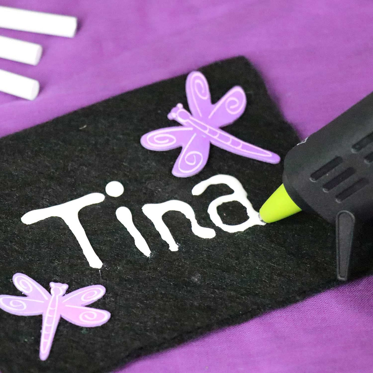 Mini Size 10W High Temperature Glue Gun Kit with 25 Glue Sticks