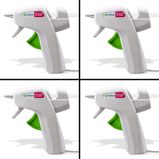 AdTech High Temp Mini Size Hot Glue Gun 4pk