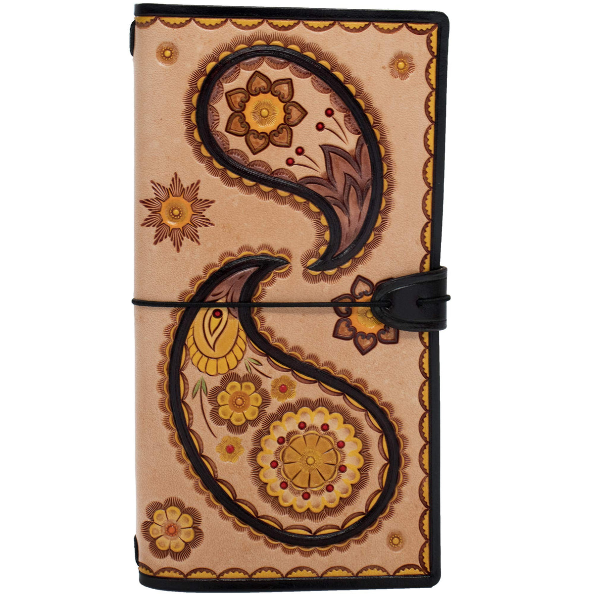 Realeather Travel Journal Kit, Natural Tooling Leather