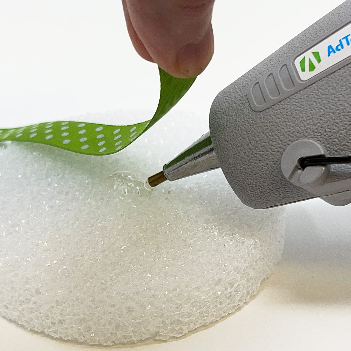 AdTech 0453 2-Temp Dual Temperature Hot Glue Gun Full Size, Light Gray