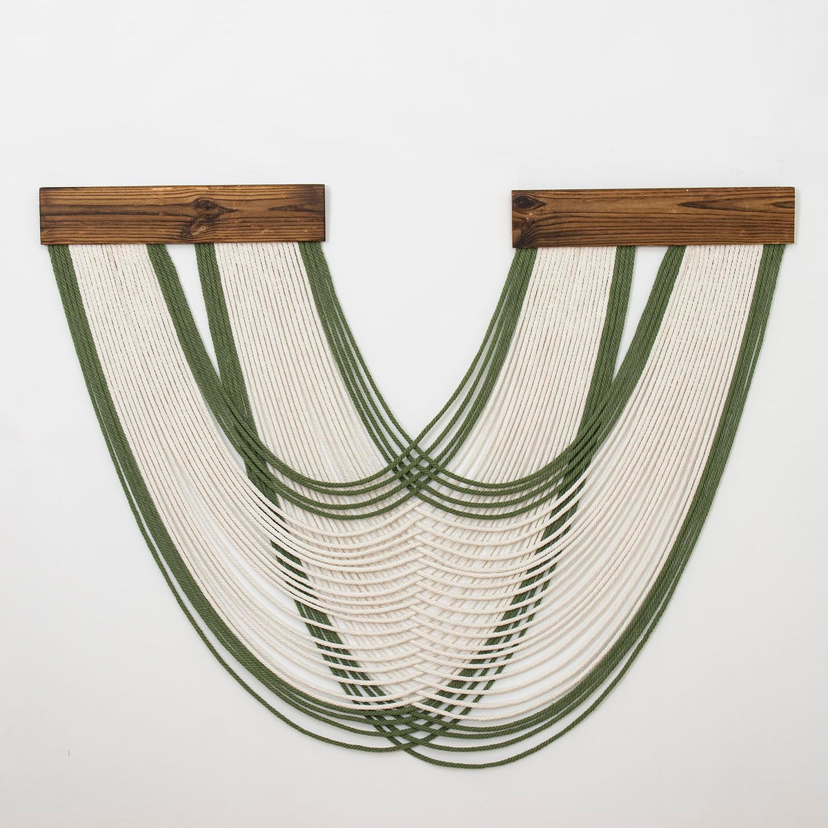 LB Boho Macrame Wall Hanging Large, Green and Beige Macrame Tapestry Wall Decor Handmade Woven Chic Bohemian Tapestry Decor for Bedroom Living Room Office Bathroom Nursery