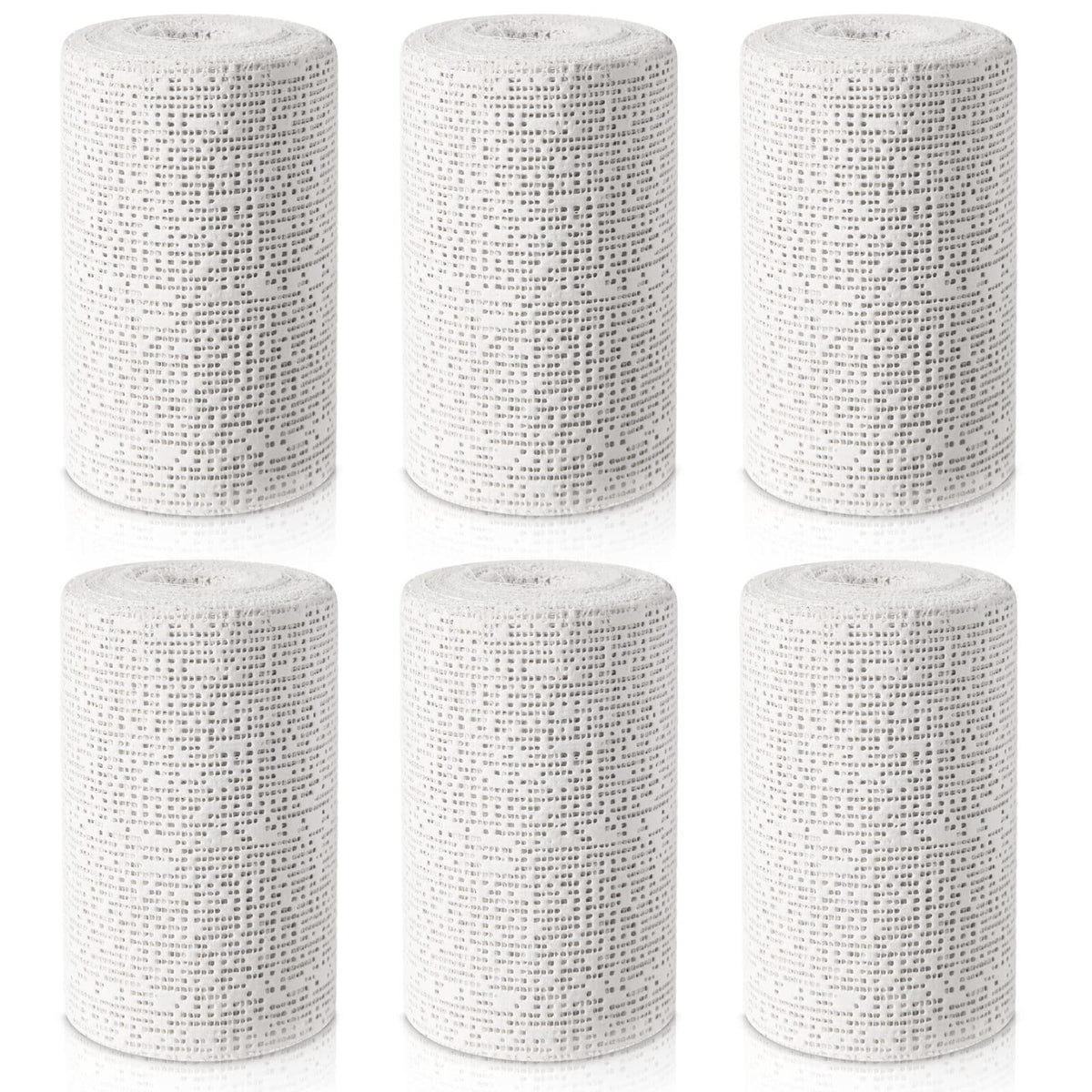 45ft - 211ft Plaster Cloth Rolls White Gauze Strips Wrap Bandages for Craft Belly Cast Mask Making Body Molds Scenery Art(4inch x 91 Feet, White)