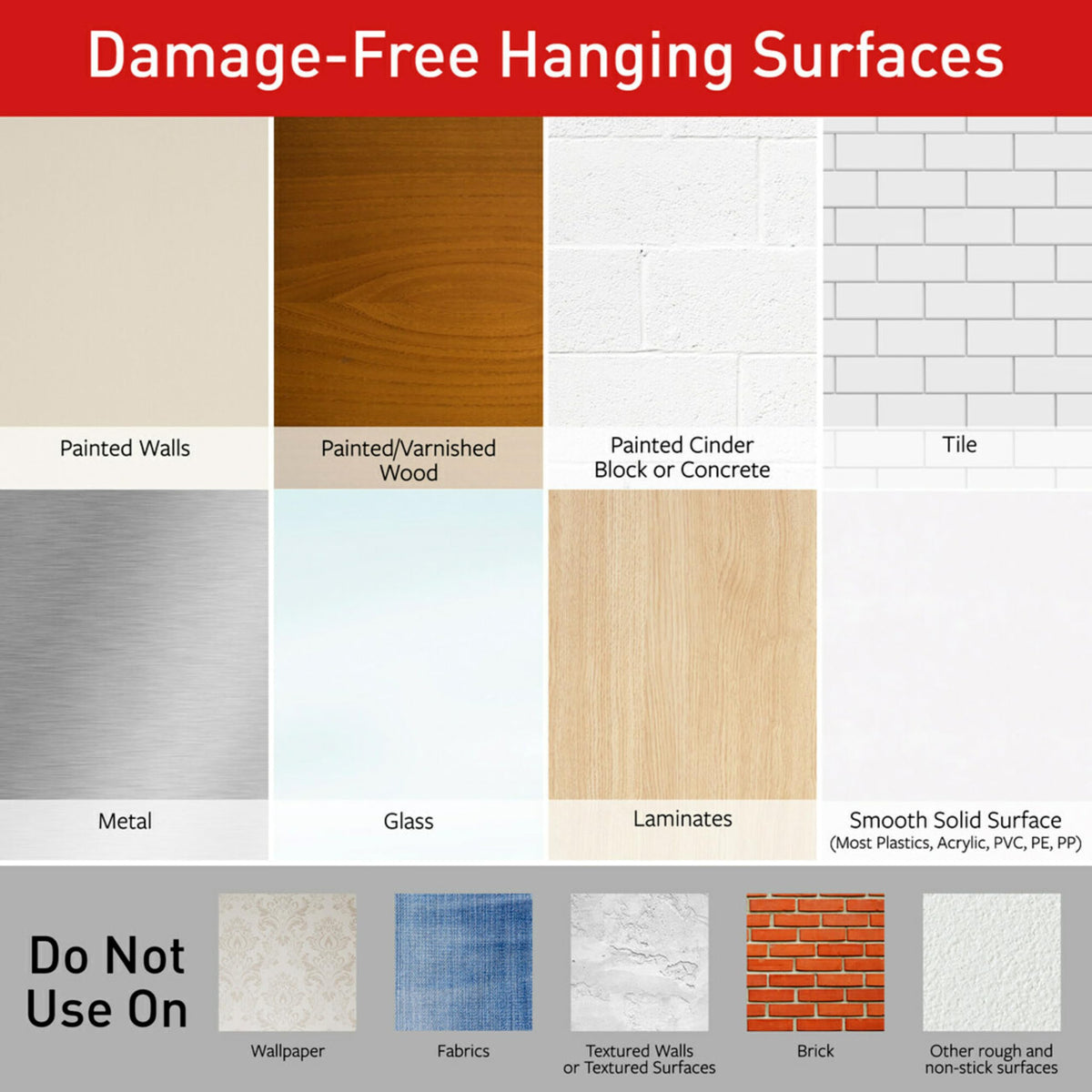 Command Spring Clips 2-Pack (16 Clips + 24 Adhesive Strips), White – Damage-Free Hanging of Photos, Notes, Lightweight Decorations, and Office Organization – No Tools Required