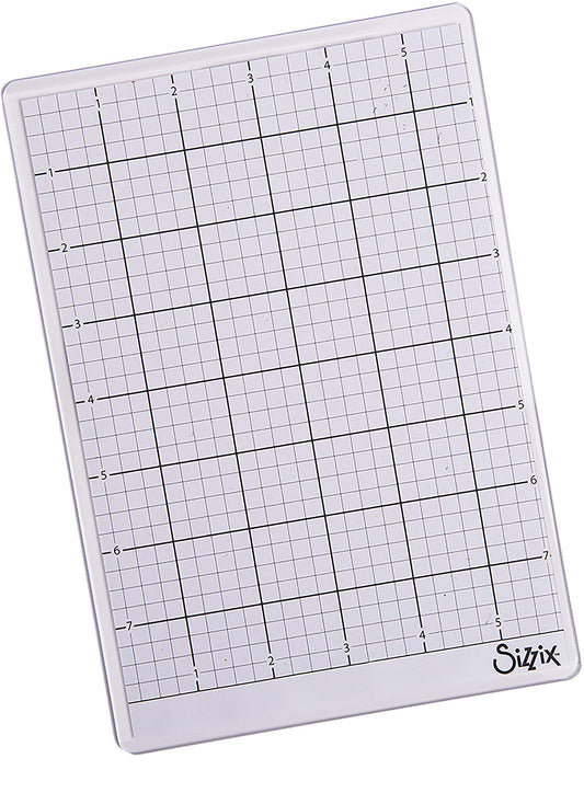 Sizzix Accessory Sticky Grid Sheets 6" x 8 1/2" 5 Pack, Multicolor 5